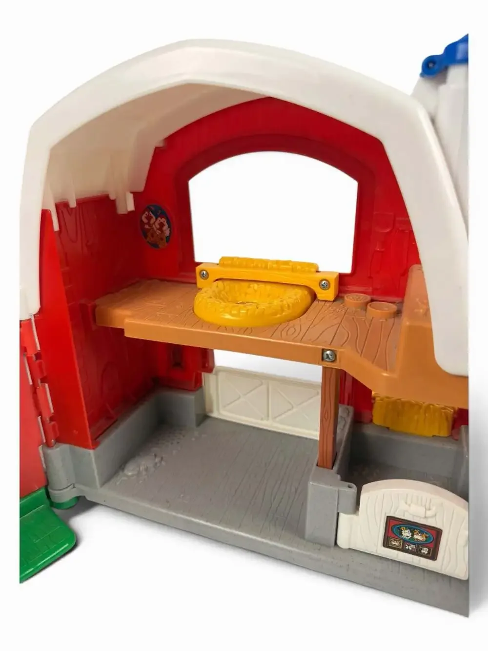 Fisher-Price Little People Animal Sounds Farm Barn (2004 Model B8343)